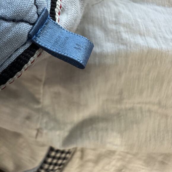 True Grit Button Up Lined Flannel Shirt Shacket Gingham Micro Check Mens Medium - Picture 12 of 13